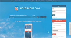 Desktop Screenshot of holdshort.com